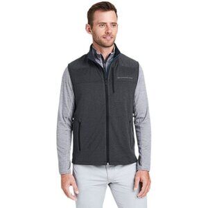 Vineyard Vines On The Go Shep Vest Jet Black Men's New